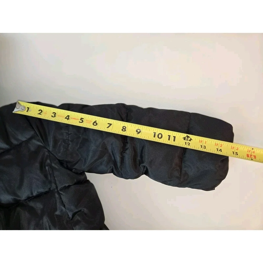 Baby Gap Primaloft Long Black Warmest Jacket‎ coat Girls S (5)
